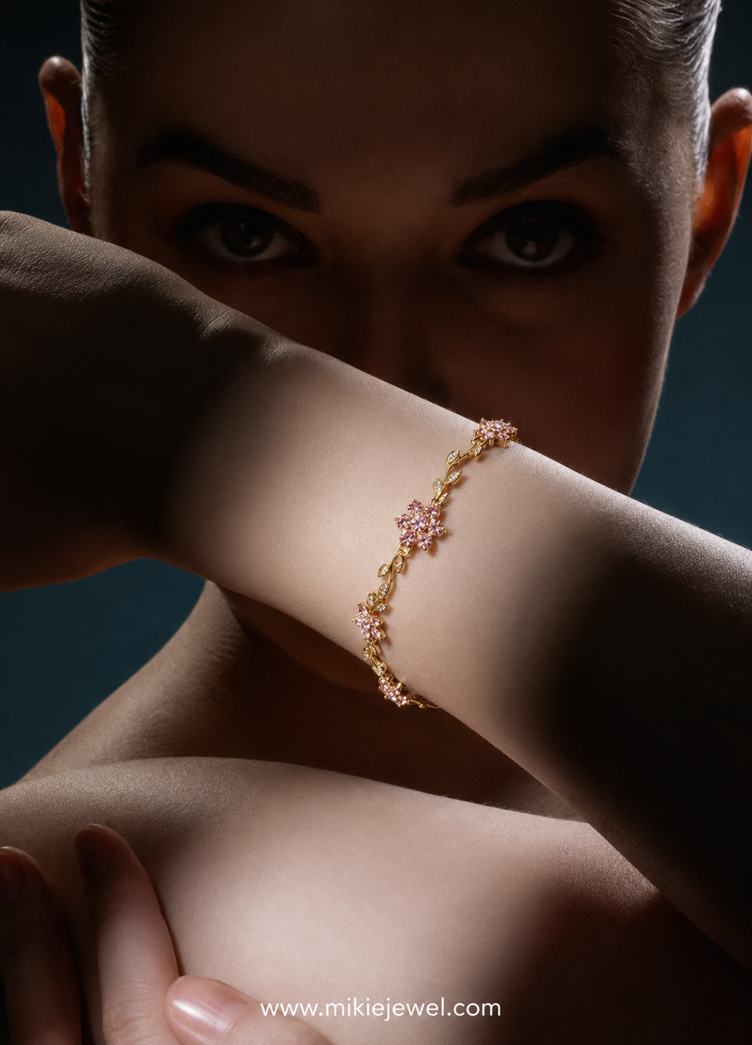 PINK STONE BRACELET